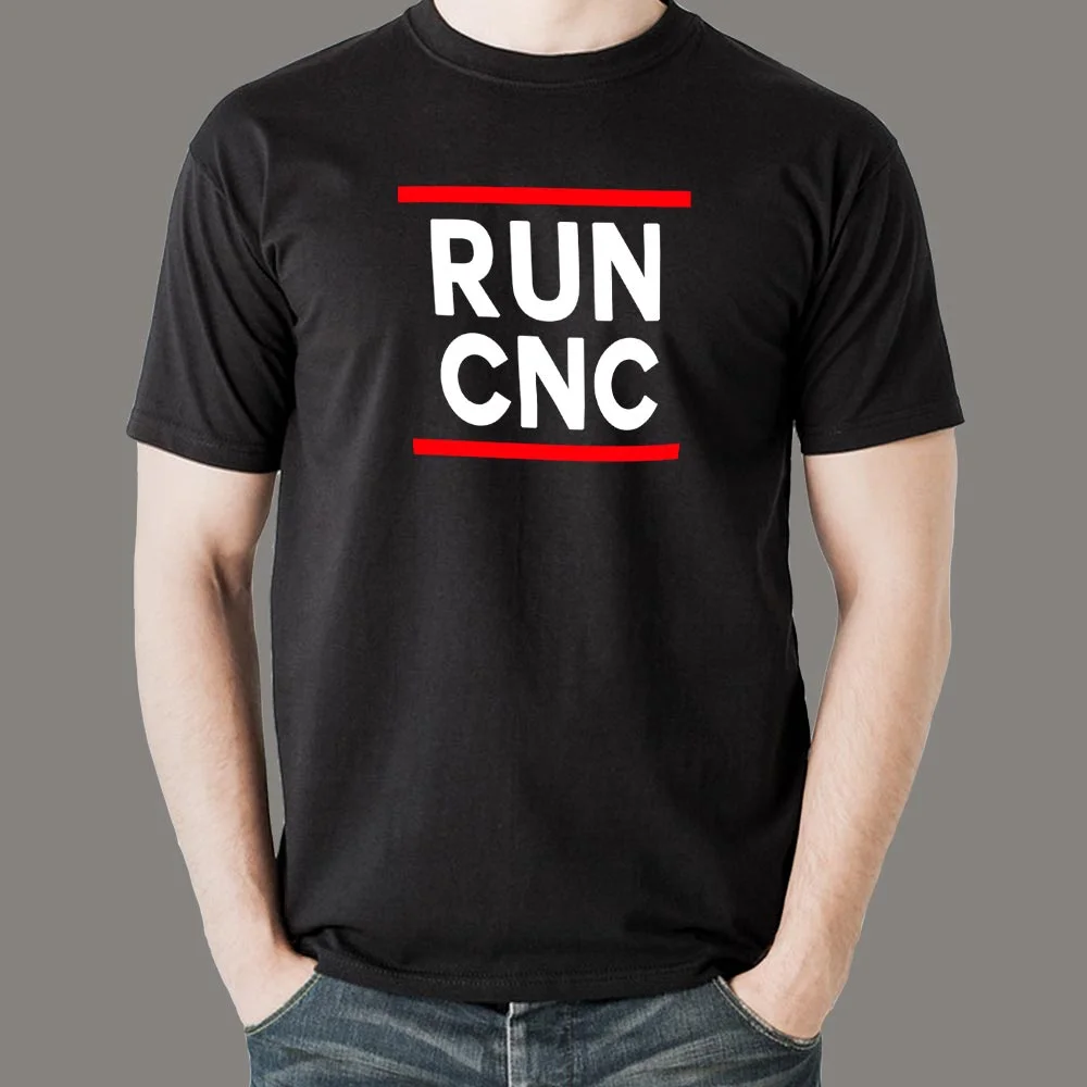Run CNC: Precision Engineering at Its Best Tee