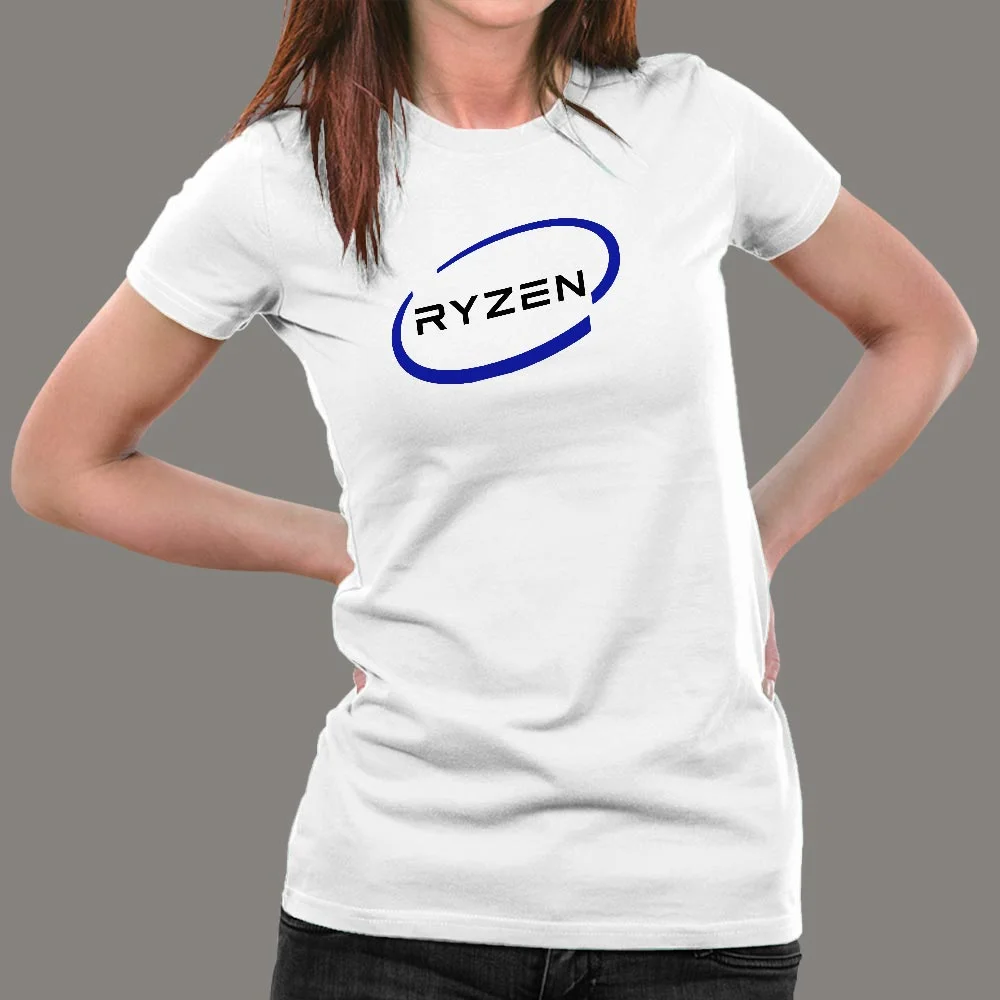 Ryzen vs Intel Women's Tee - Choose Your CPU