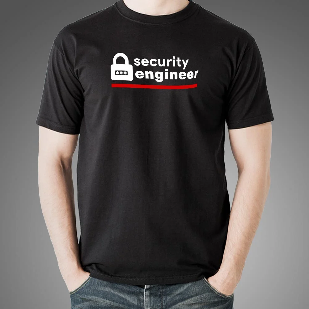 Security Engineer Guardian T-Shirt - Protecting the Digita
