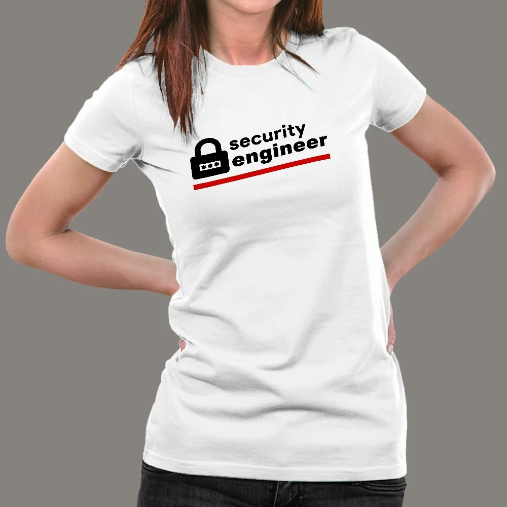 Security Engineer T-Shirt For Women