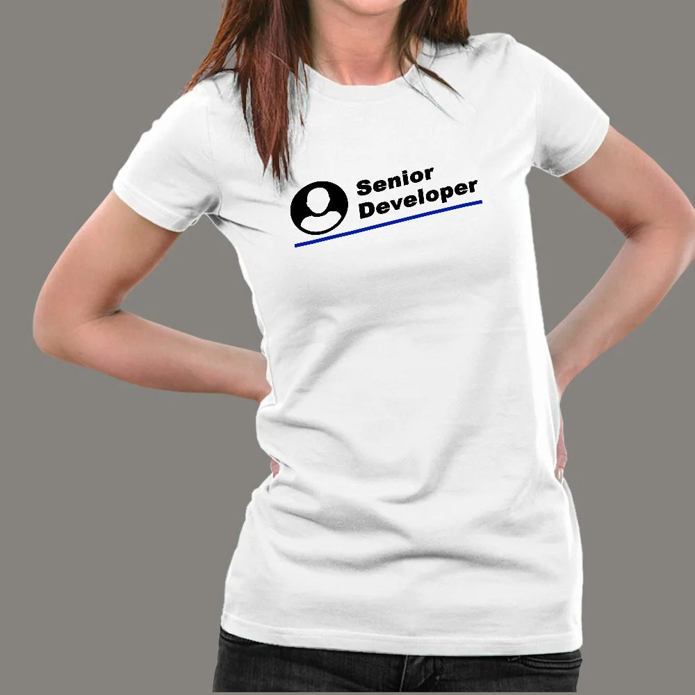 Senior Developer T-Shirt For Women