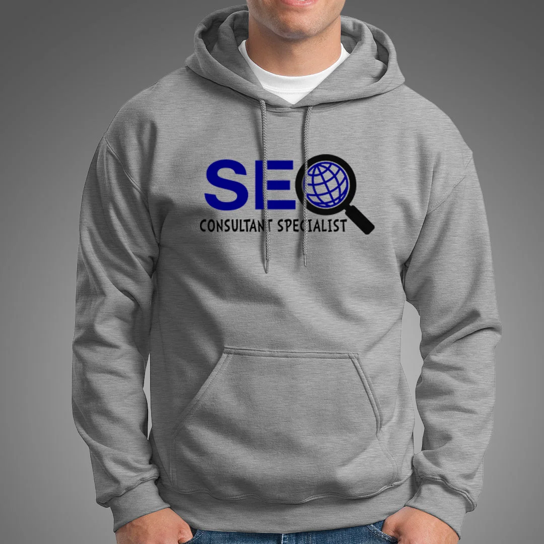Search Engine Optimization SEO Consultant Specialist Hoodies For Men