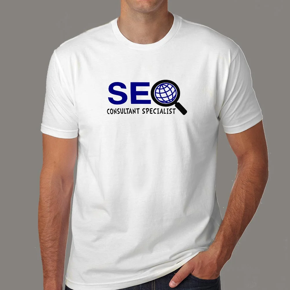Search Engine Optimization SEO Consultant Specialist T-Shirt For Men