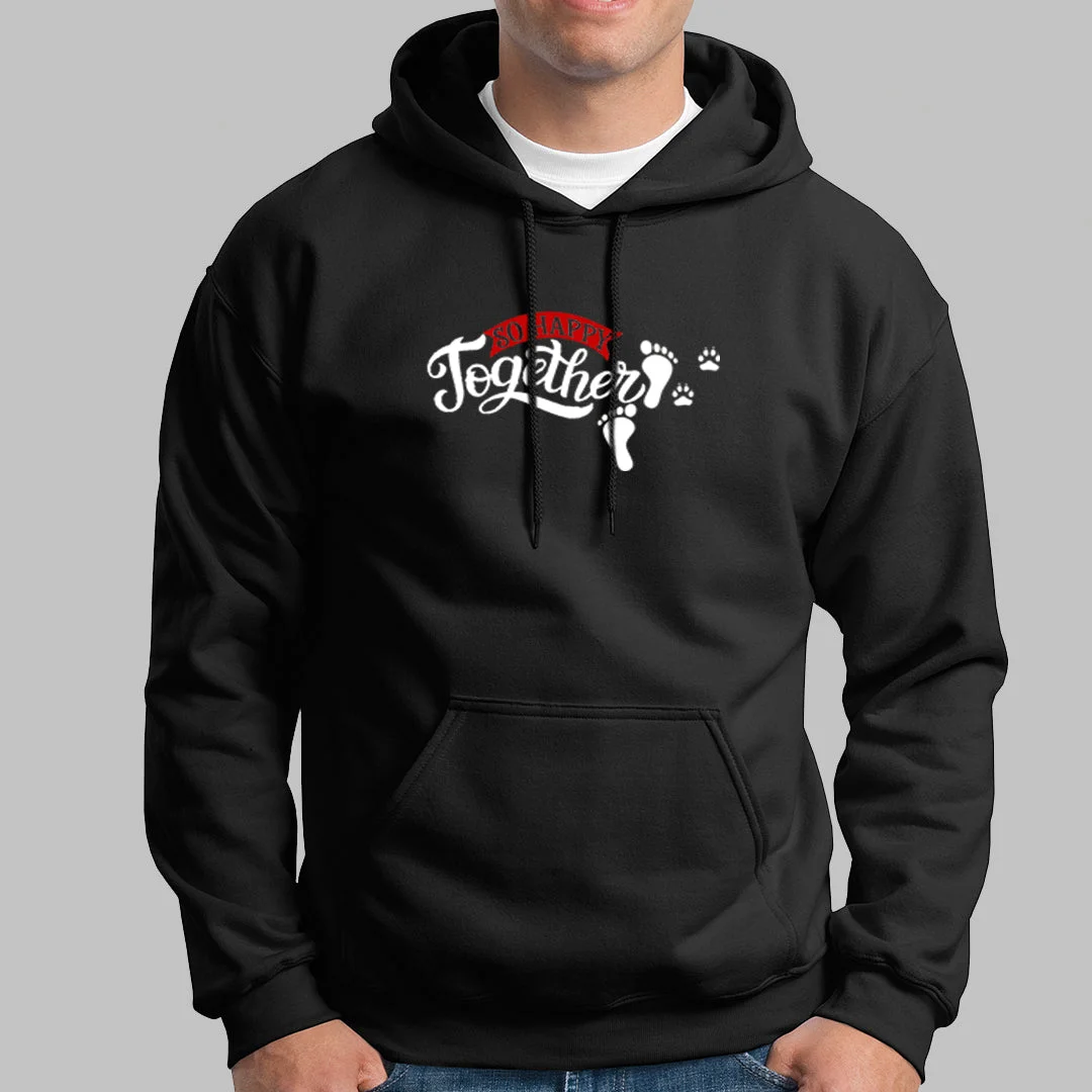 So Happy Together Men's Pet Animal Hoodies