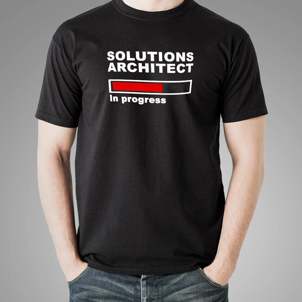 Solutions Architect Progress T-Shirt - Blueprinting Future