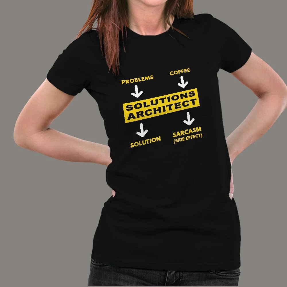 Solutions Architect T-Shirt For Women