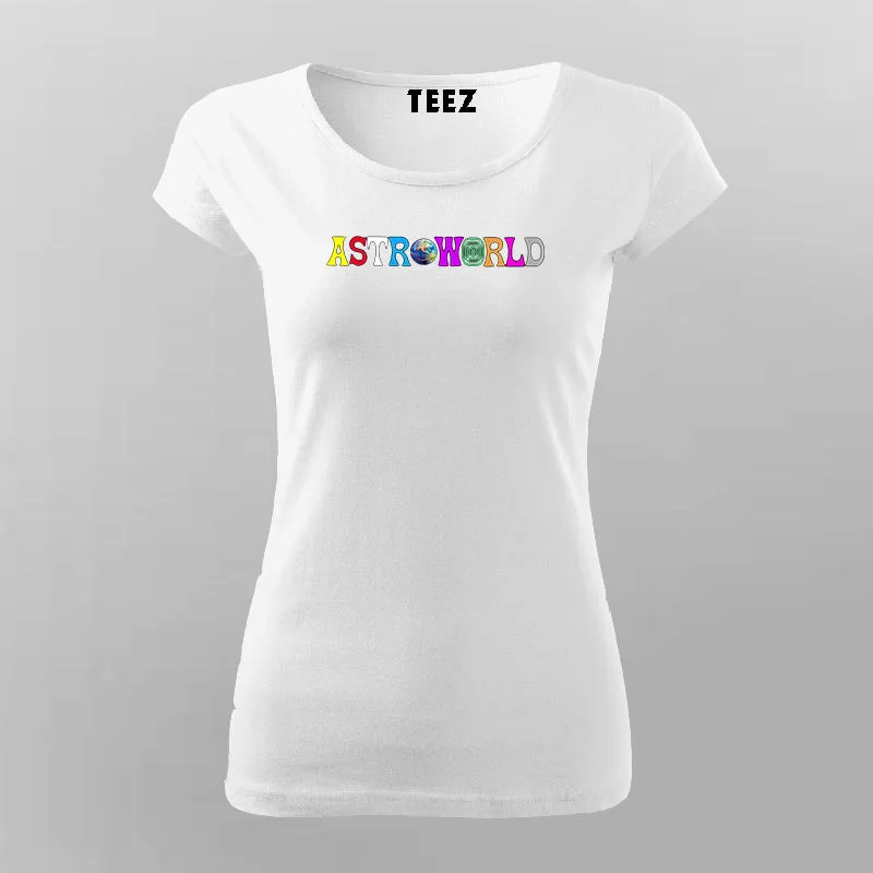 Travis Scott Astroworld T-shirt For Women