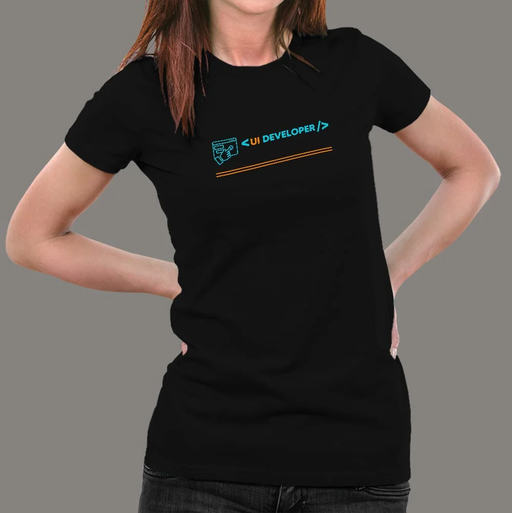 UI Developer Women’s Career T-Shirt