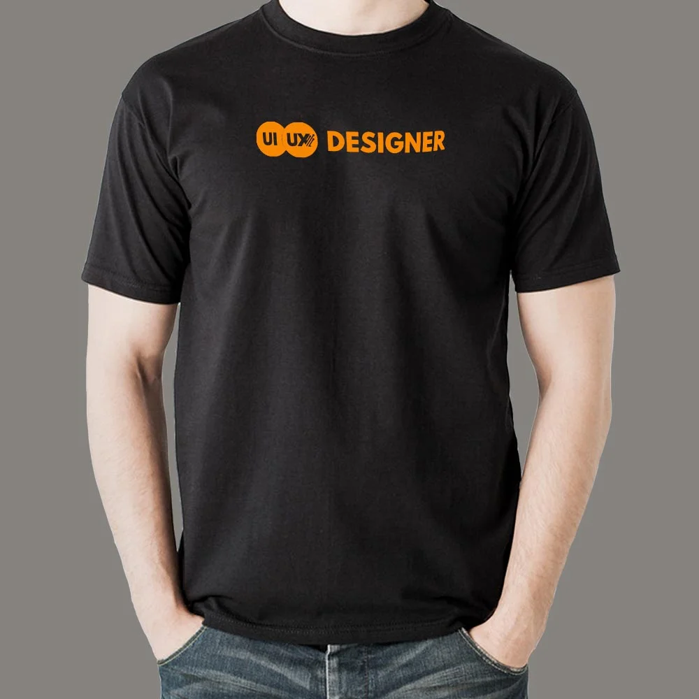 UX/UI Web Genius: Designer Men's T-Shirt