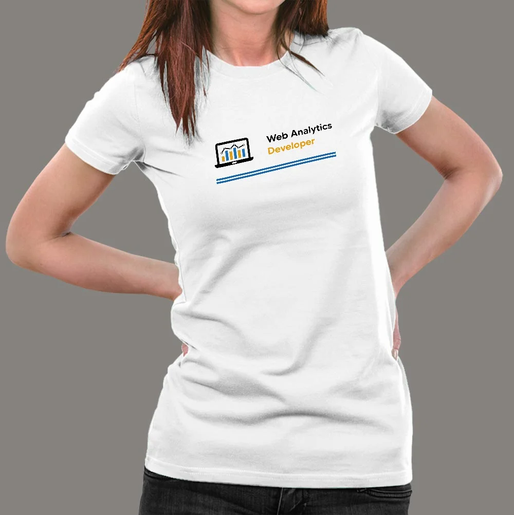 Web Analytics Developer Women’s Profession T-Shirt