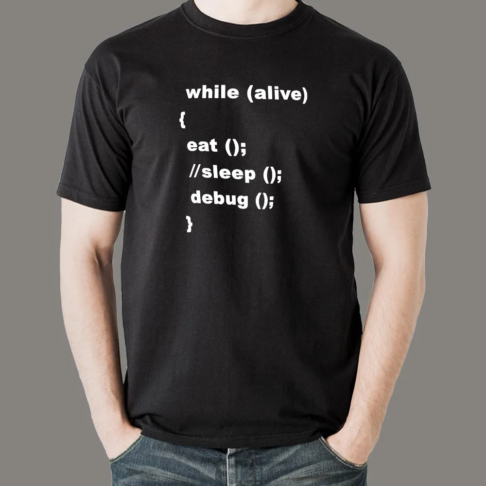 Eat Sleep Debug Repeat Programmer's Tee