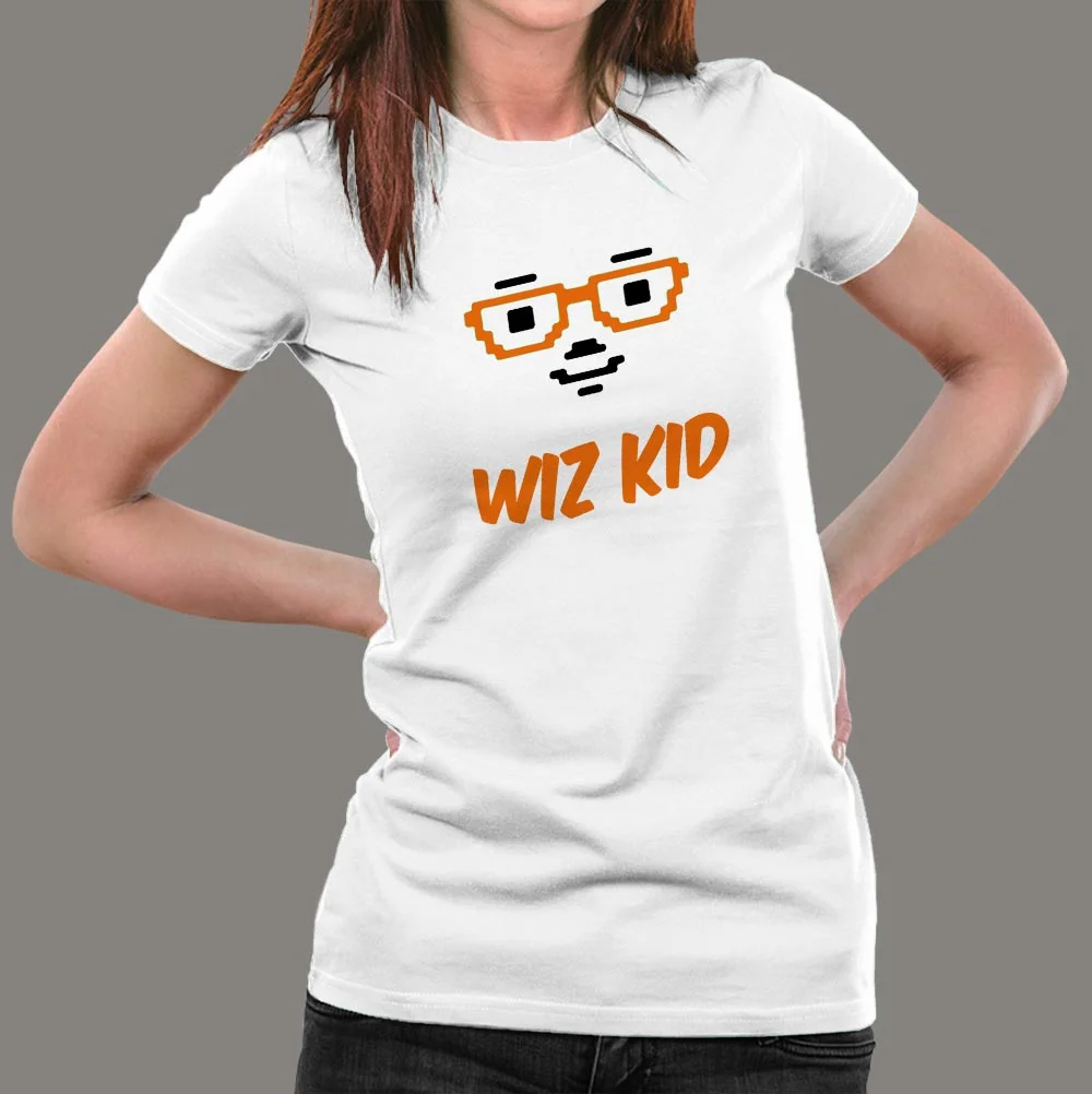 Wiz Kid Fs unny Programming Humour Women’Profession T-Shirt