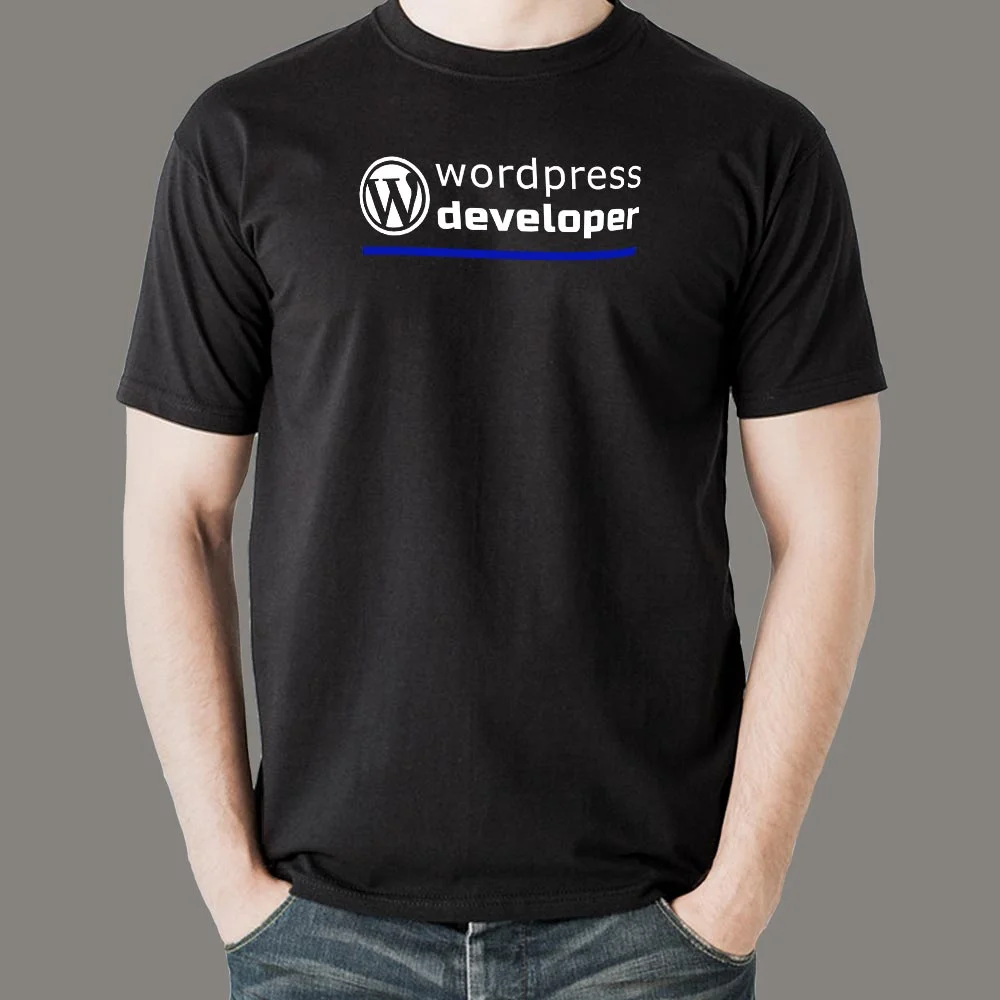 WordPress Developer T-Shirt - Themes, Plugins, Success