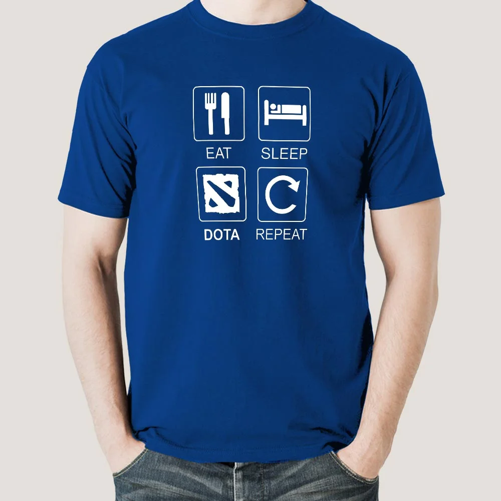 Eat Sleep Dota Repeat Men's T-shirt