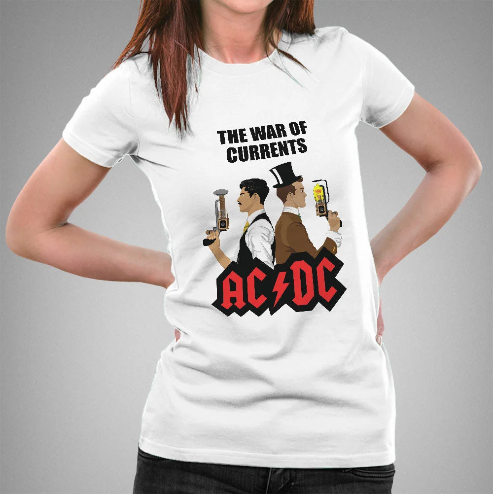 Buy ACDC Tesla Edison Women's T-shirt At Just Rs 349 On Sale!