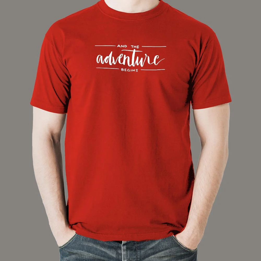 Adventure Begins – Embrace New Journeys T-Shirt