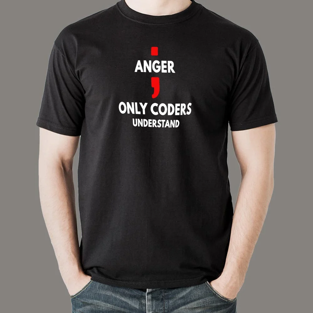 Angry Coder's Language T-Shirt - Understand the Rage
