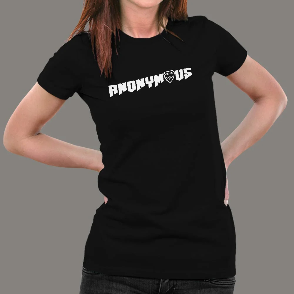 Anonymous Women's T-Shirt - Privacy Advocate Gear
