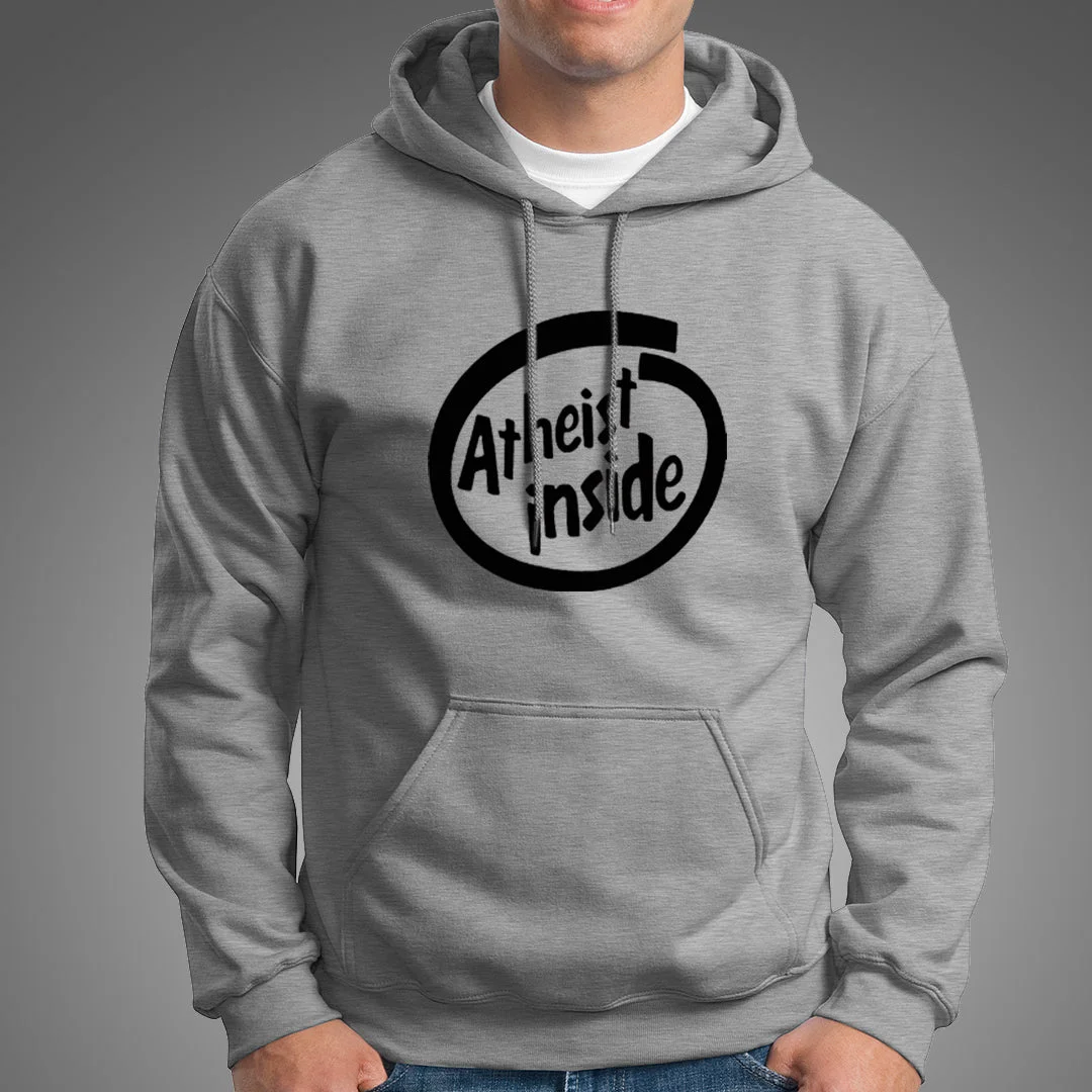 Atheist Inside Cool Atheist Hoodies For Men