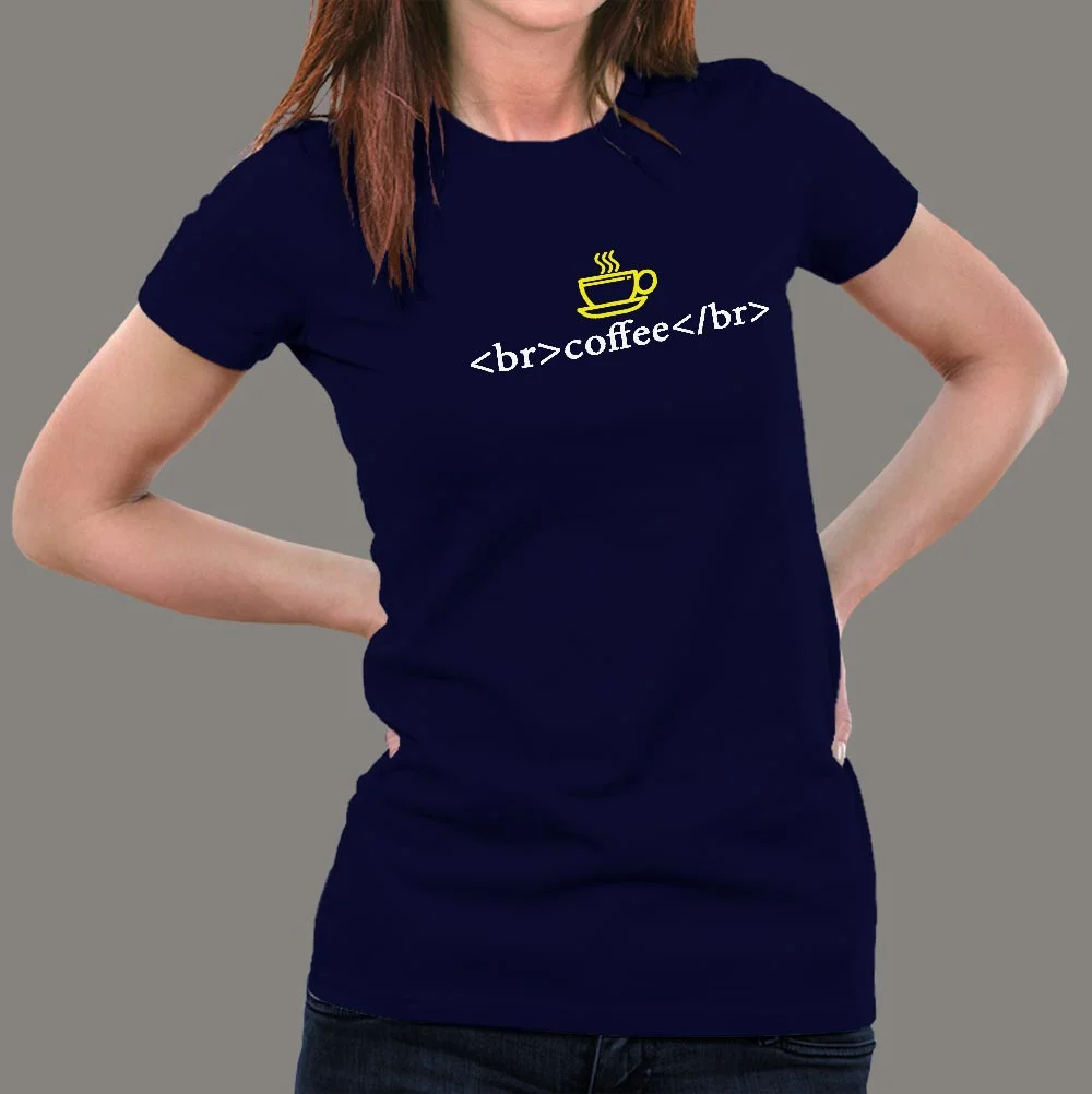 Coffee Break Coding T-Shirt For Women
