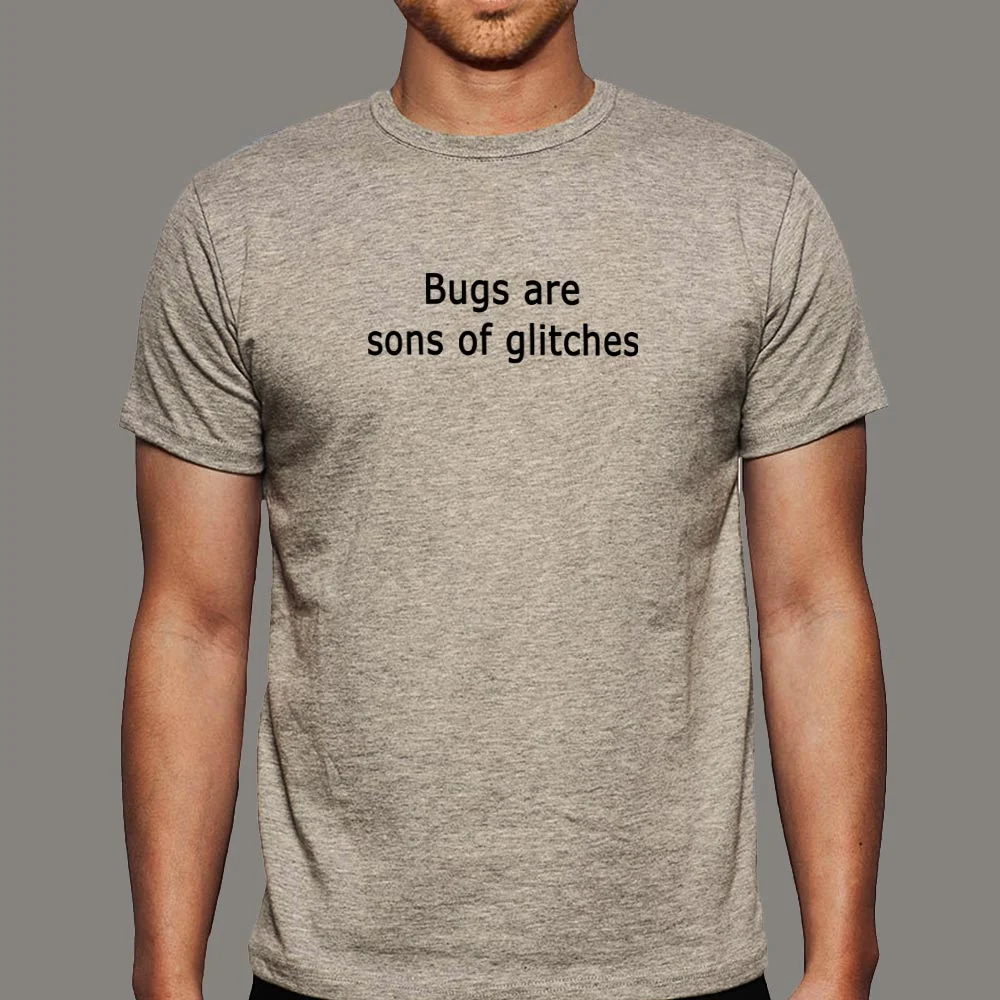 Bugs, Sons Of Glitches T-Shirt - Debugging Spirit