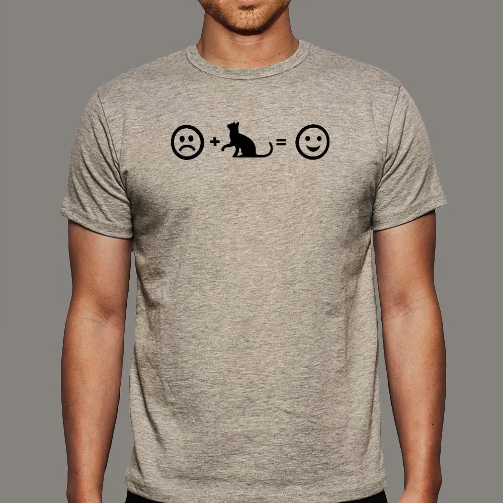 Cats Make Me Happy People Not So Much T-Shirt For Men