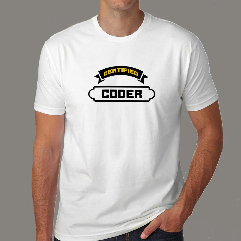 Certified Coder - Expert Programmer Men's T-Shirt