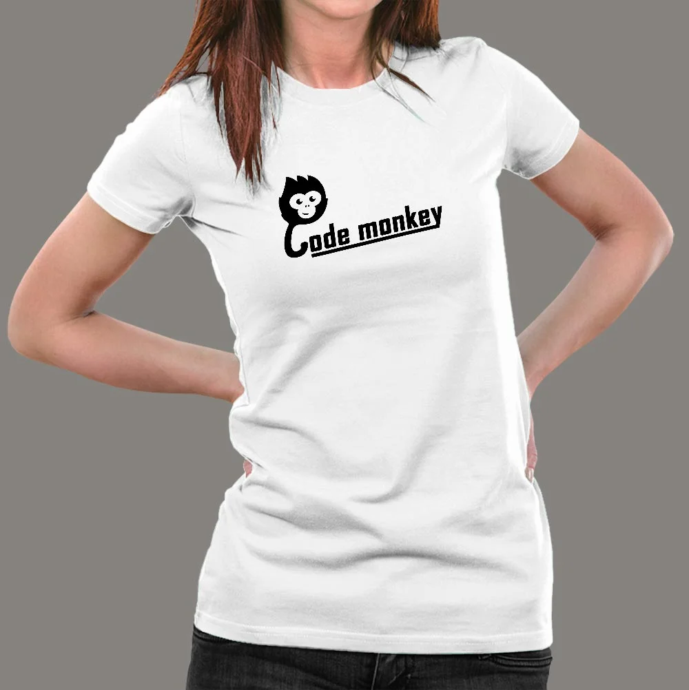 Code Monkey Women's Programming T-Shirt