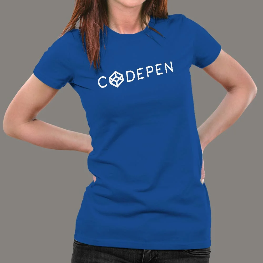 Codepen Creative Coding Women's Tee - Design & Build