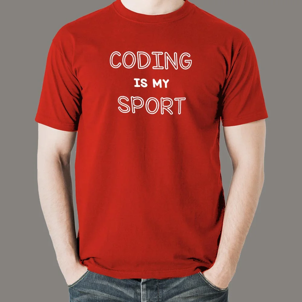 Coding Is My Sport T-Shirt For Men
