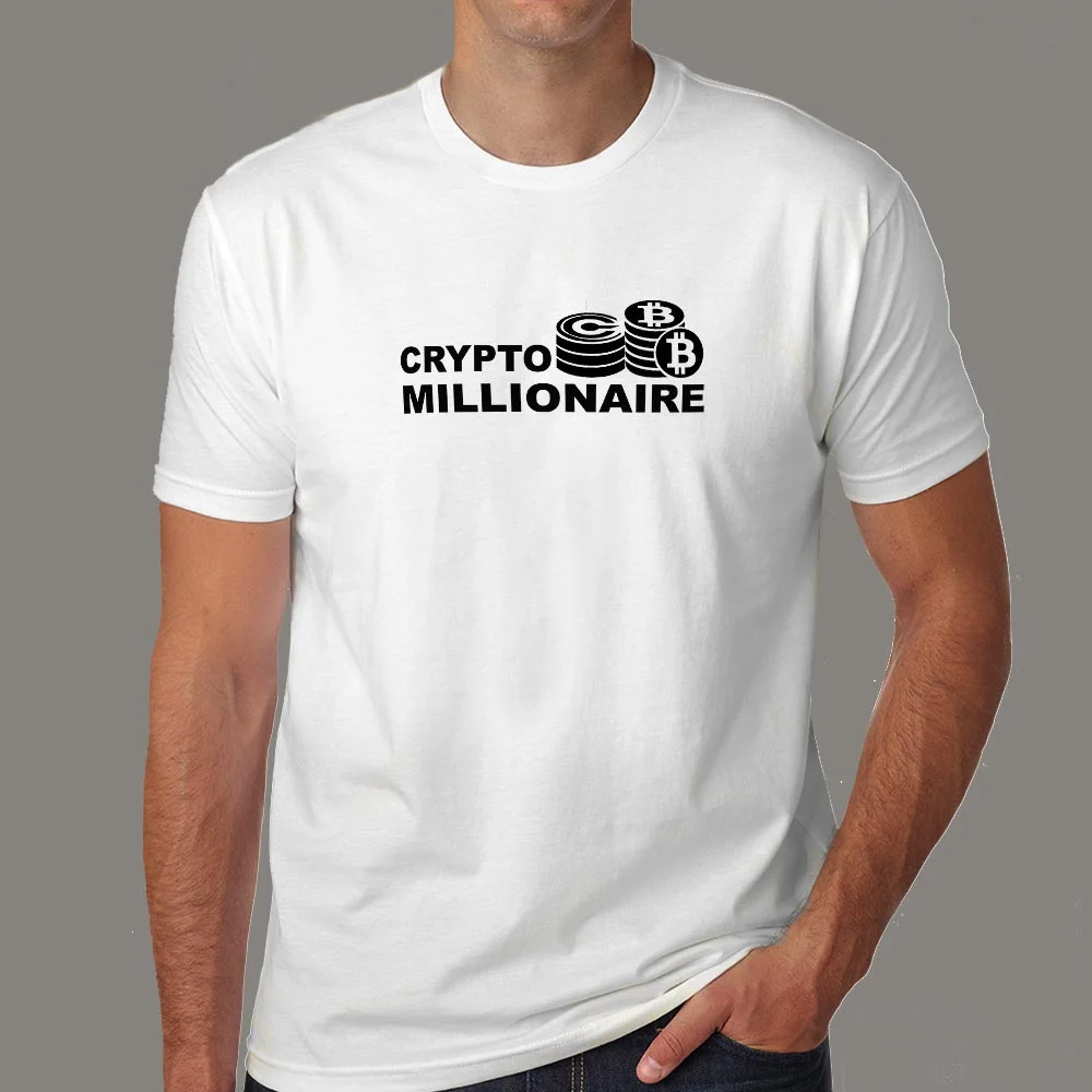 Crypto Millionaire T-Shirt - Invest, Hold, Prosper