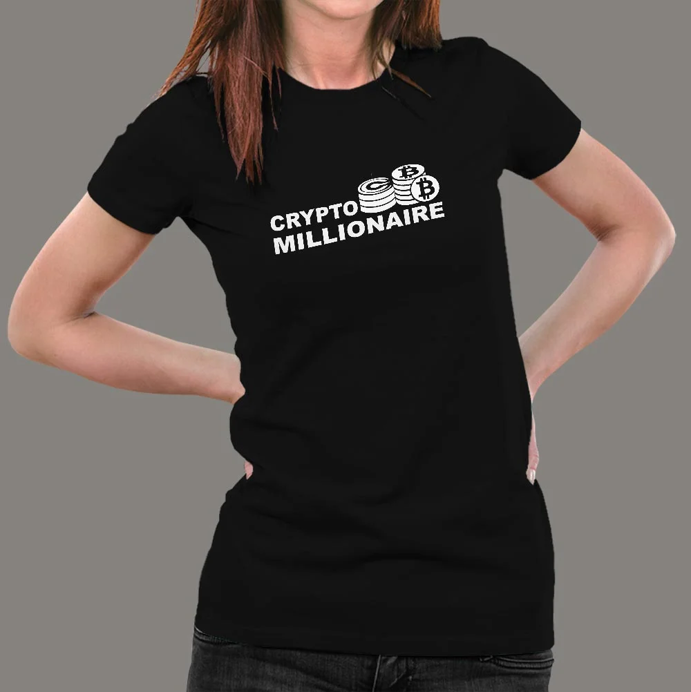 Crypto Millionaire T-Shirt For Women