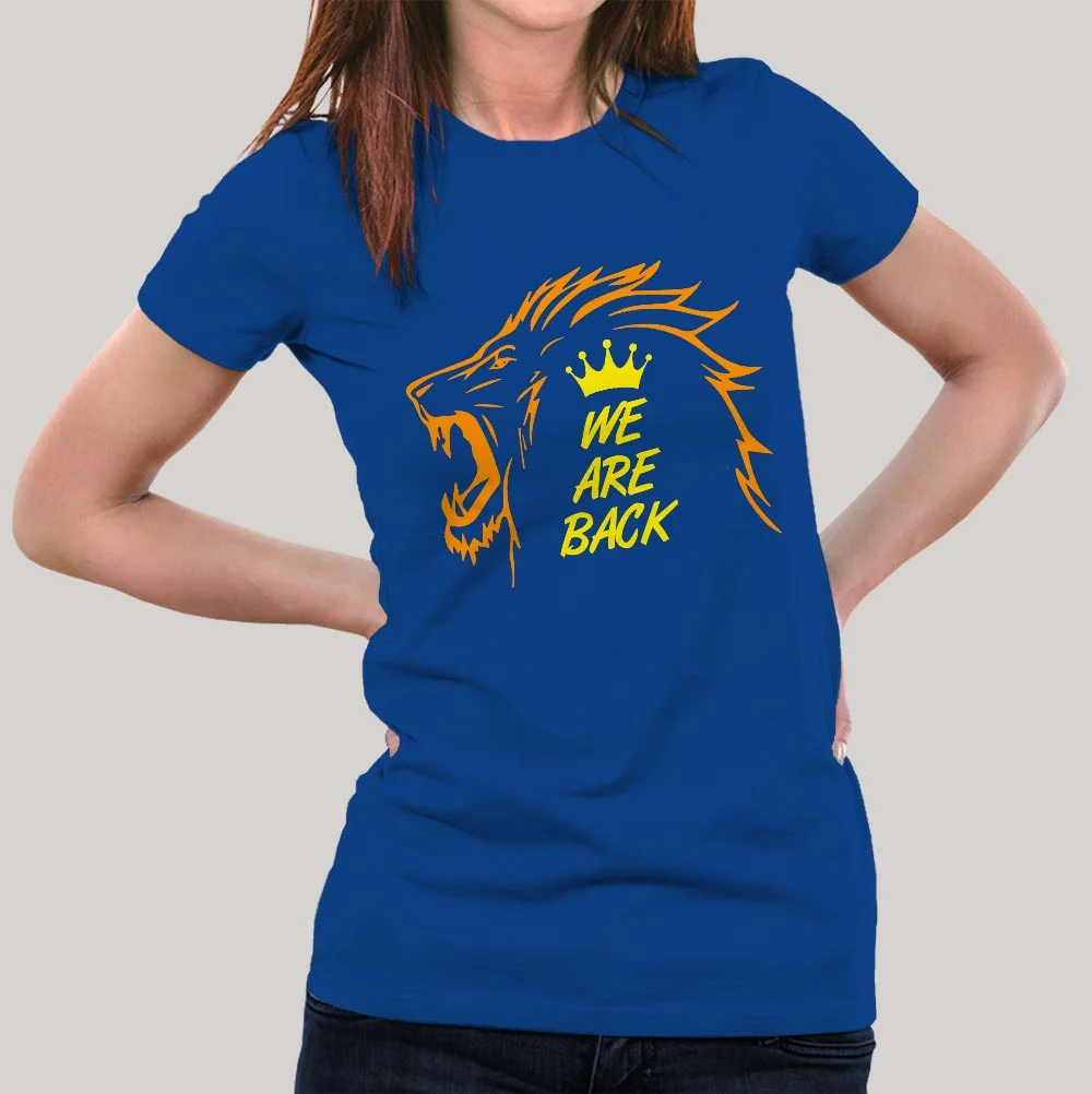 Chennai Super Kings - We are back Women's T-shirt