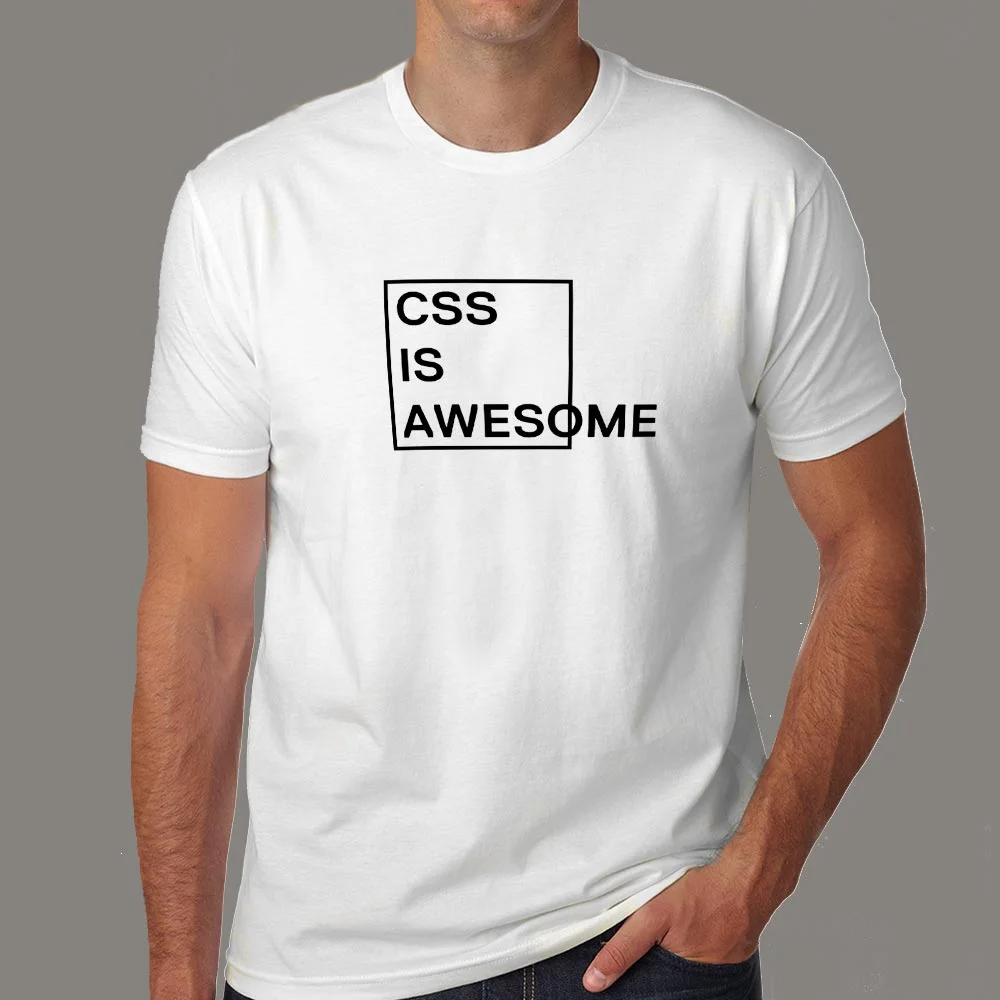 CSS Is Awesome Stylist T-Shirt - Design with Style