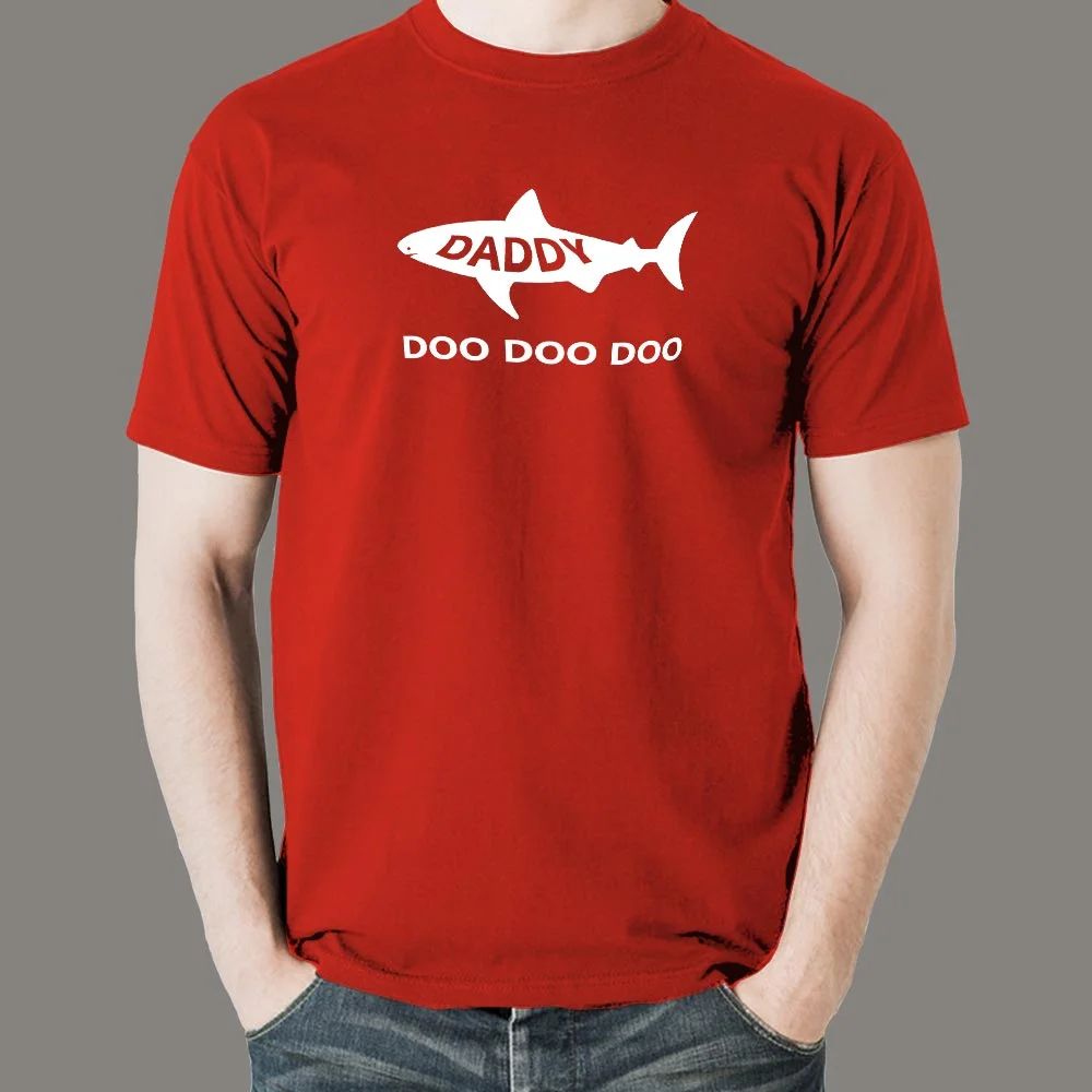 Daddy Shark Doo Doo Doo T-Shirt For Men