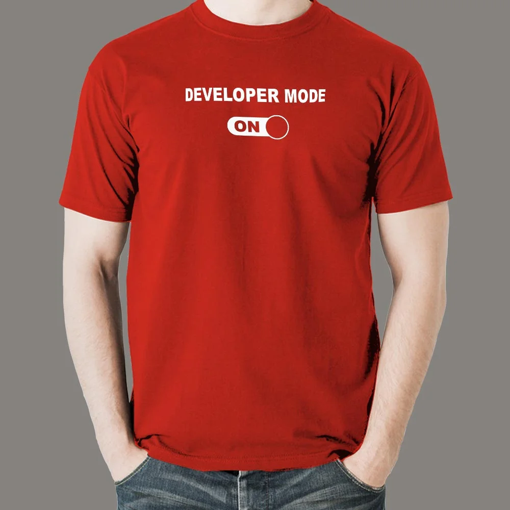 Developer Mode On T-Shirt - Unlock Coding Power