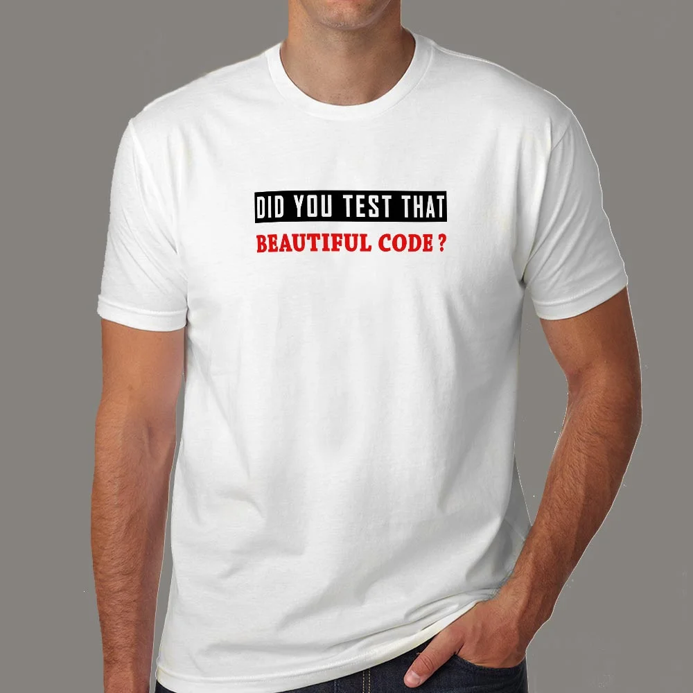 Test That Code? | Humorous Developer Warning Tee