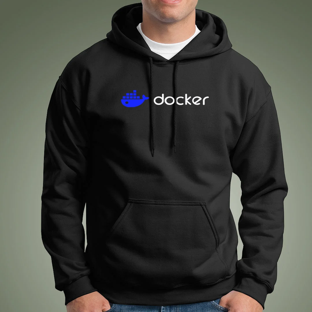 Docker Cotton & Zip Hoodies - DevOps in Style
