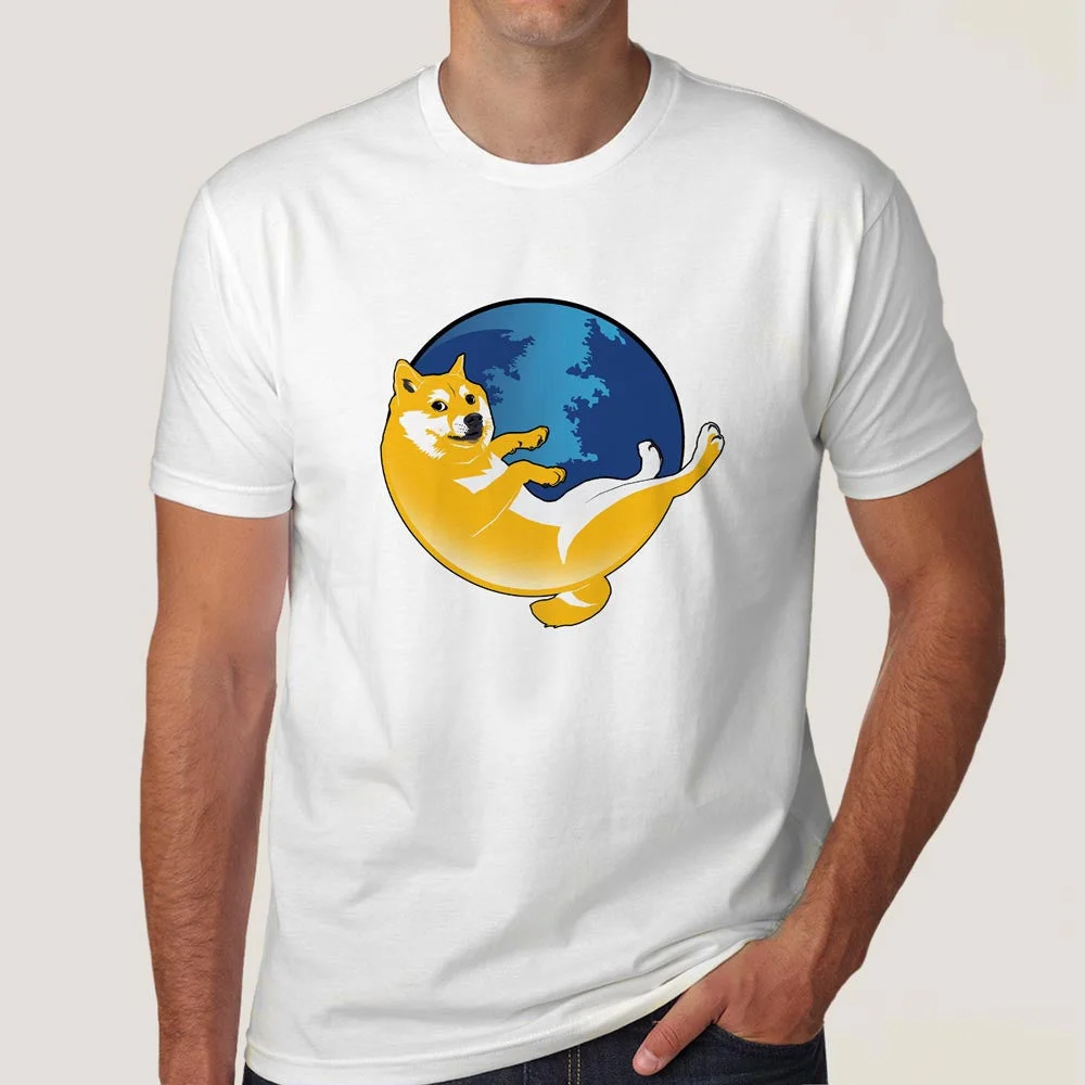 Doge Trolls Firefox Men's Meme T-shirt