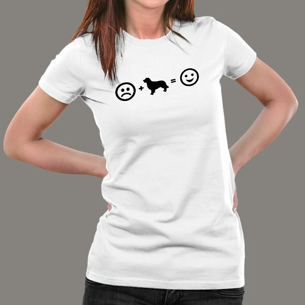 Dogs Make Me Happy People Not So Much T-Shirt For Women