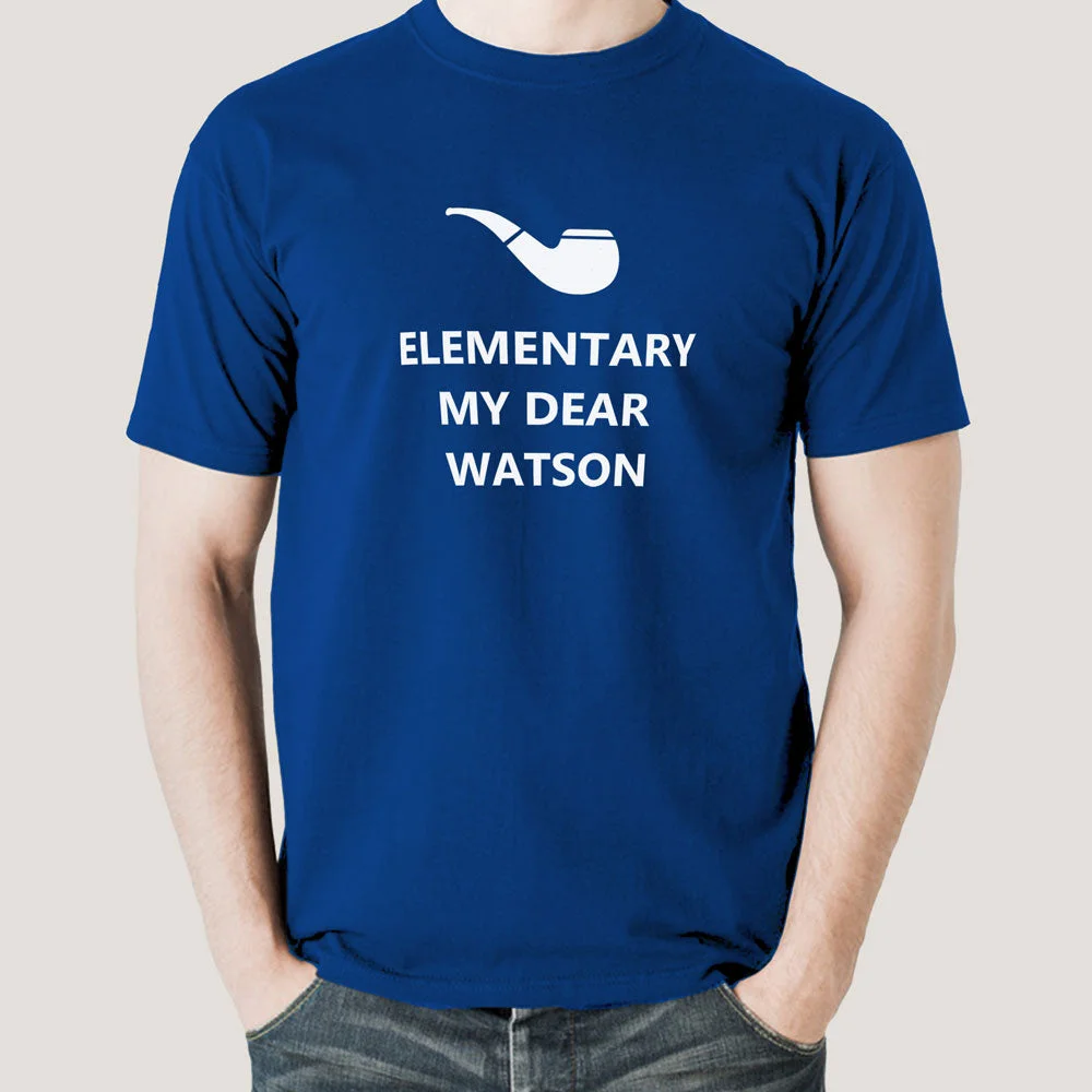 Buy Elementary My Dear, Watson - Sherlock Holmes Men's T-shirt At Just Rs 349 On Sale!