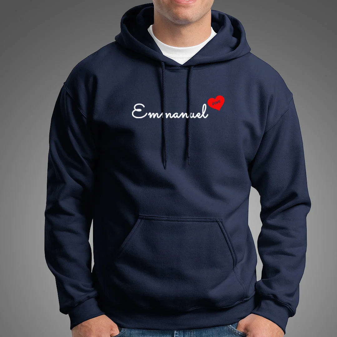 Emmanuel Love Hoodies For Men