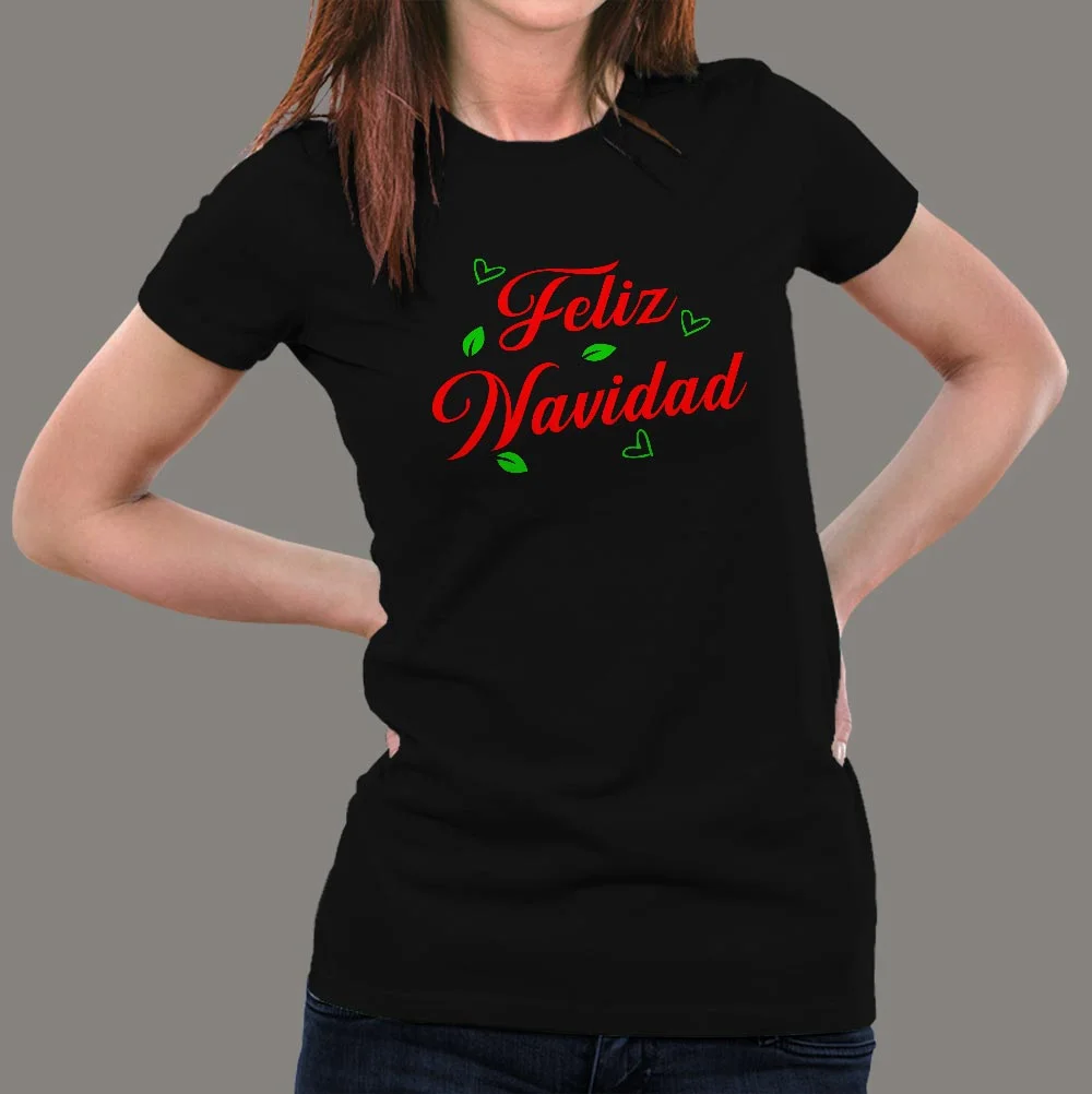 Feliz Navidad Women's Christmas T-shirt