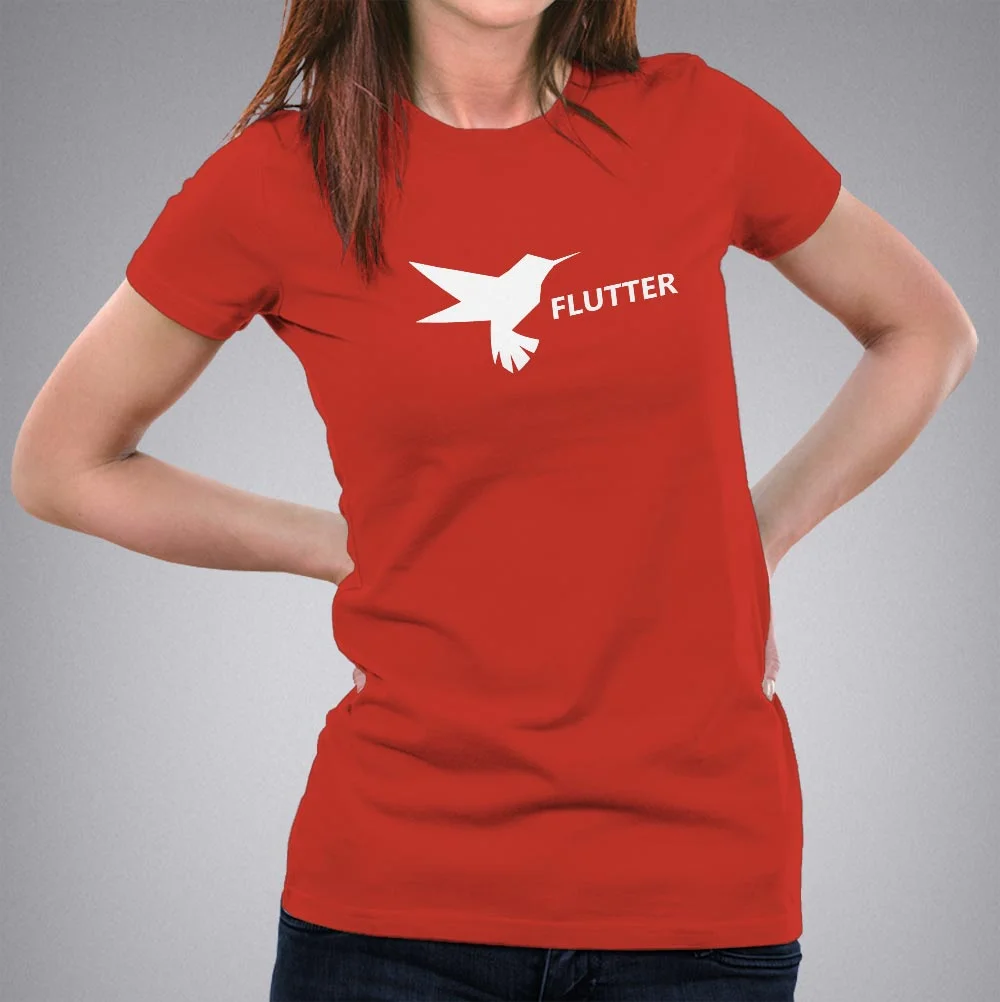 Flutter Bird T-Shirts for Women's
