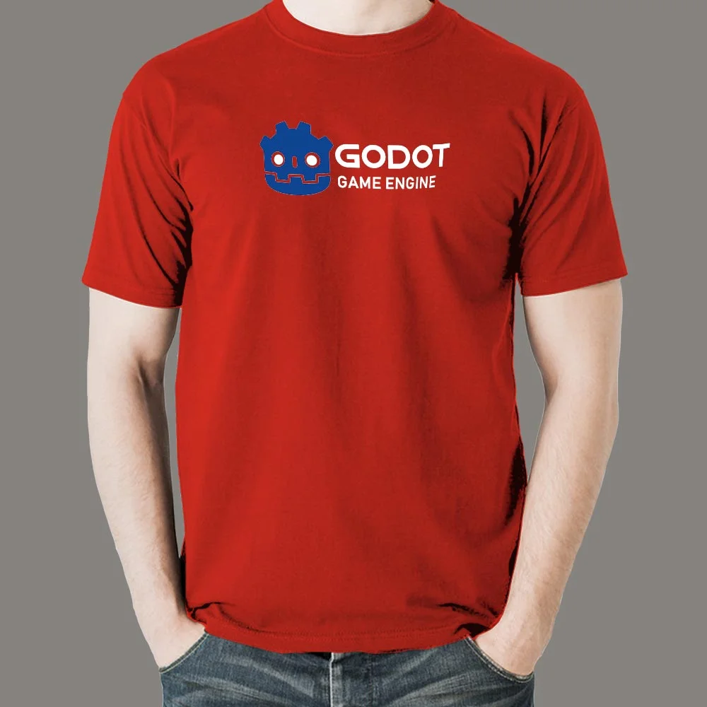 Godot Game Engine Men's T-Shirt - Design Your Worlds