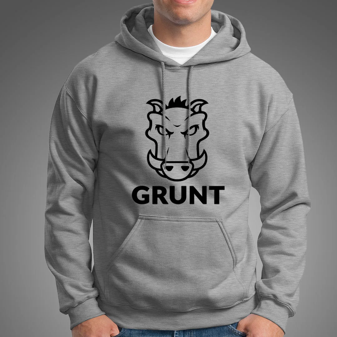 Grunt Hoodie & Zipper Hoodie for Web Developers