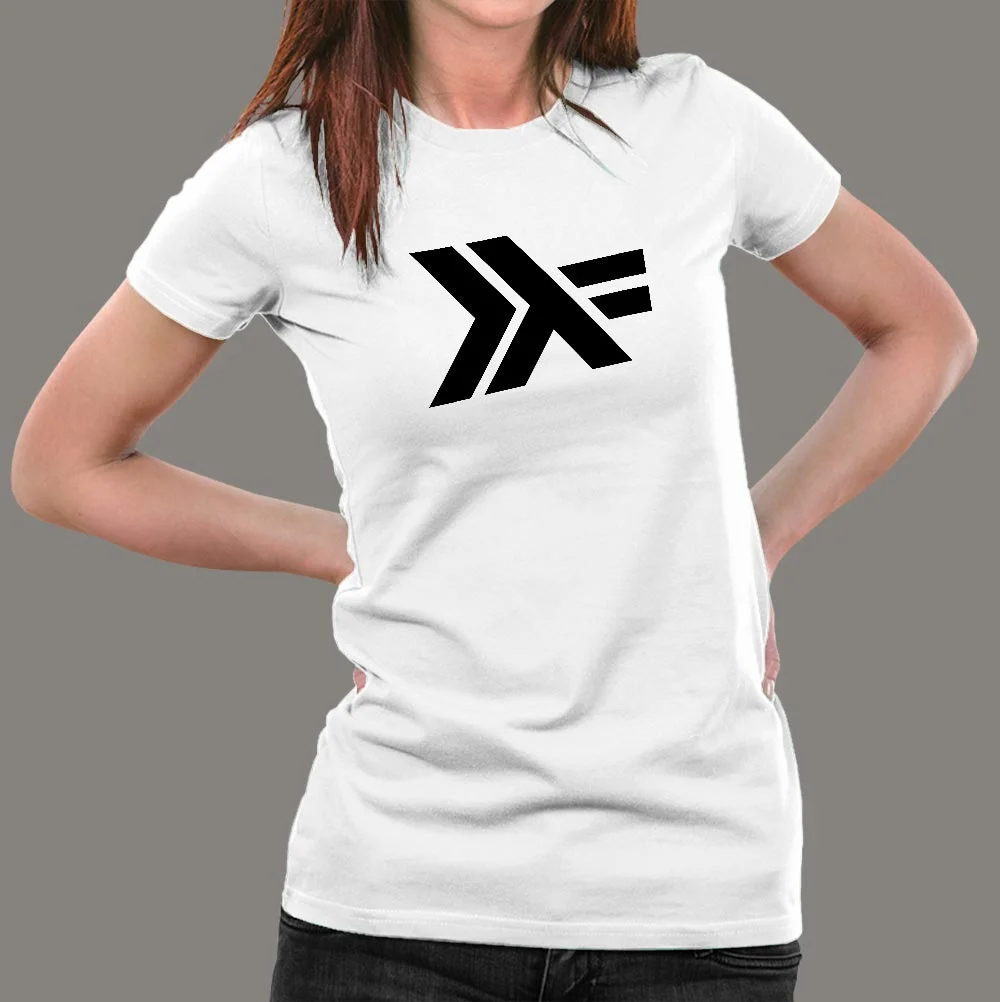 Haskell Programming Logo T-Shirt For Women