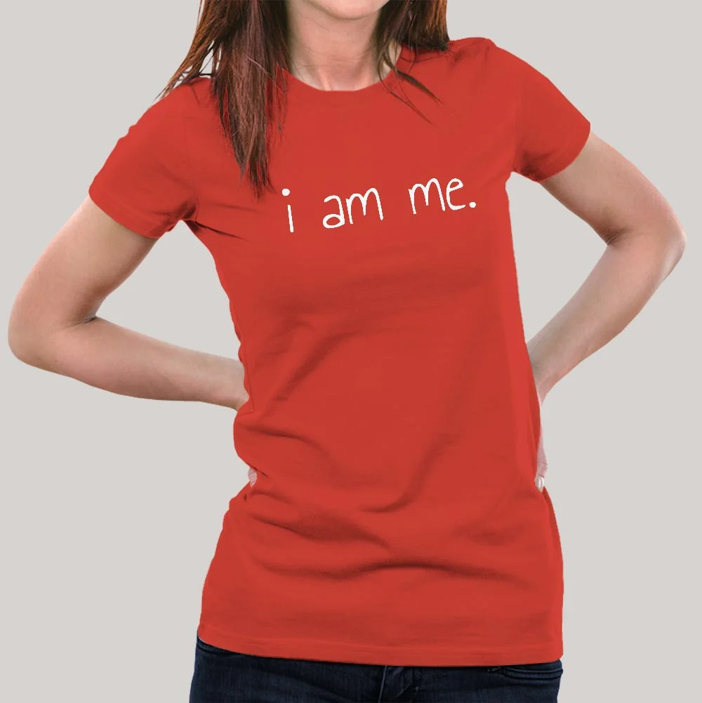 Buy I Am Me Women's T-shirt At Just Rs 349 On Sale!