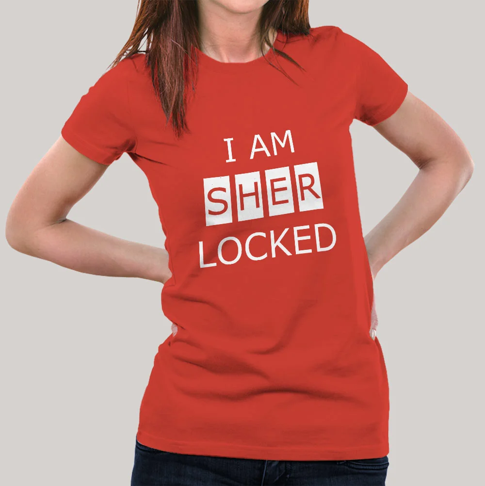 Buy I'm Sherlocked - Sherlock Fan Women's T-shirt At Just Rs 349 On Sale!