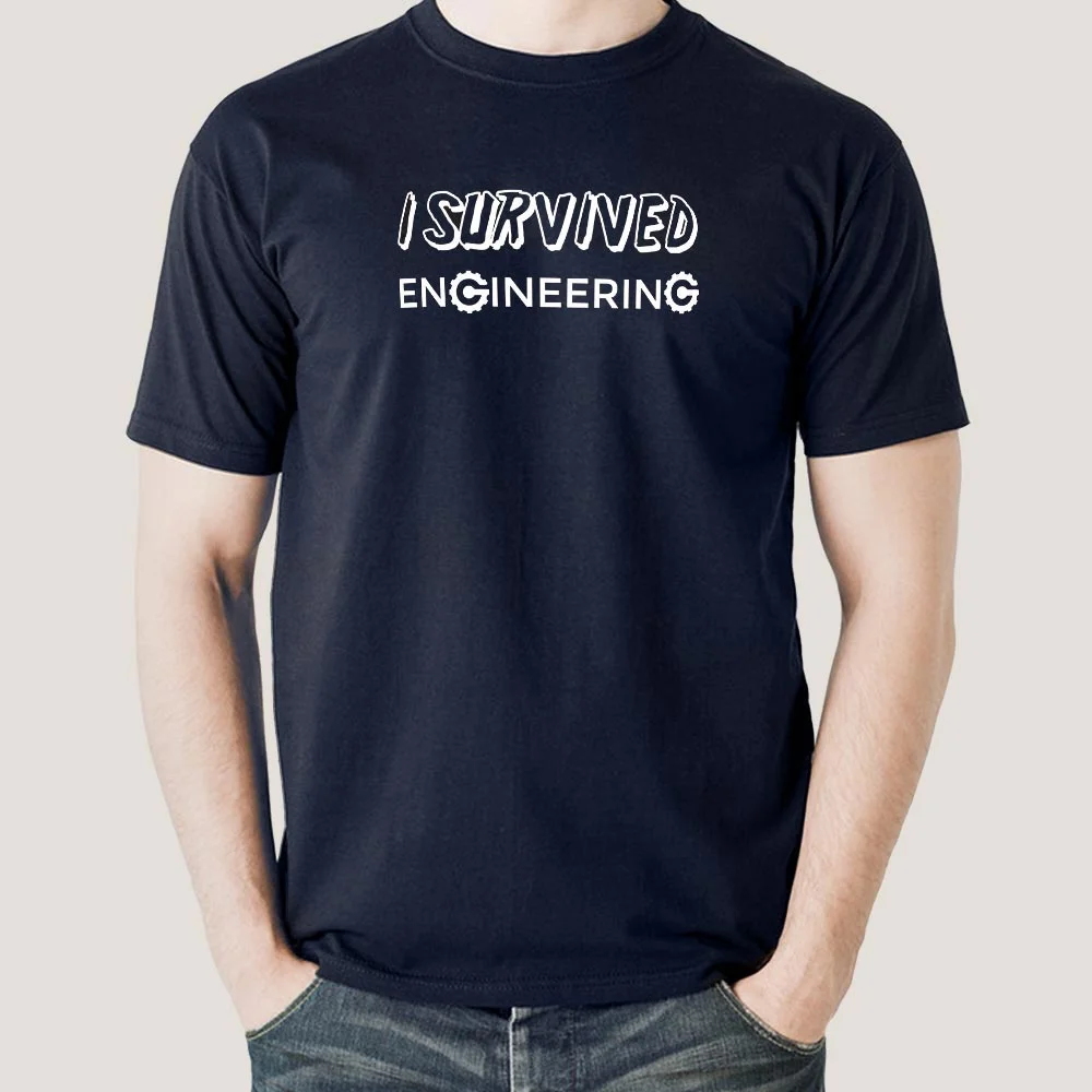 I survived Engineering Men's T-shirt
